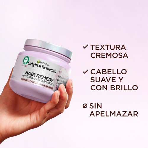 mascarilla agua de arroz